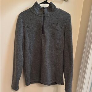 The North Face Gray Quarter-Zip Pullover